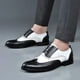 thumbnail image 5 of Zapatos de cuero para hombre de talla grande a juego con ropa formal Zapatos de hombre de negocios con cordones zapatos de cuero para hombre, 5 of 6