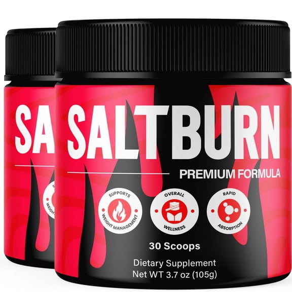 Saltburn Advanced Formula Powder Supporting Energy and Healthy Lifestyle Salt Burn 60 Servings
