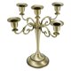 thumbnail image 3 of Candelero de Decoración retro moderna Colco para hogar Boda Cafetería bronce, 3 of 6