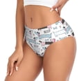 thumbnail image 2 of Balery Dachshund Dog Puppy Ropa Interior de Algodón para Mujer con Dibujo – Braguitas Cómodas y Elásticas, Estilo Clásico-X-Large, 2 of 6