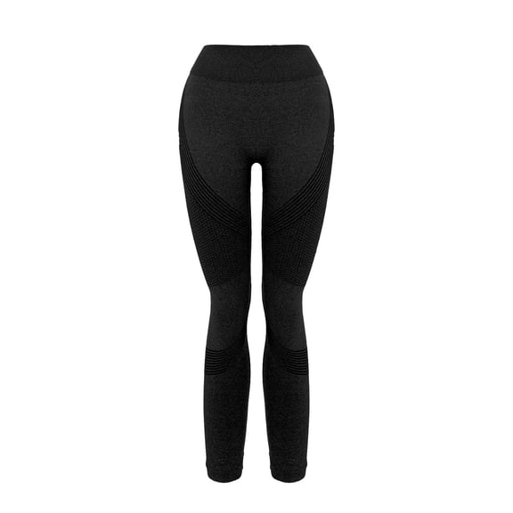 Women Capri Pants JIANLAI Pockets for Women Tummy Control High Waisted Yoga Pants Women Compression Workout Leggings (S-L) Black