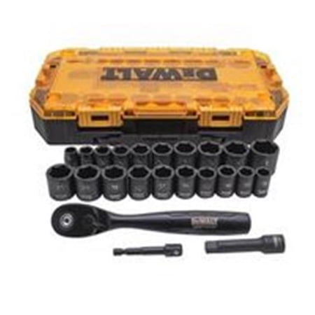 UPC: 0076174747386 | DEWALT DWMT74738 23-Pc. Impact Socket Set  3/8-In. Drive – Quantity 1