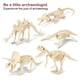 thumbnail image 4 of Kit de ensamblaje de esqueleto de dinosaurio hecho a mano para niños, modelo de esqueleto de plástico de fósil de dinosaurio de simulación, modelo de Tiranosaurio Rex, 4 of 5