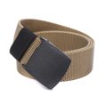 thumbnail image 4 of pitrice Men Boys Canvas Breathable Tactical Waist Belt with Plastic Buckle Solid Waist Strap Belts Rescue Rope Band, 4 of 9