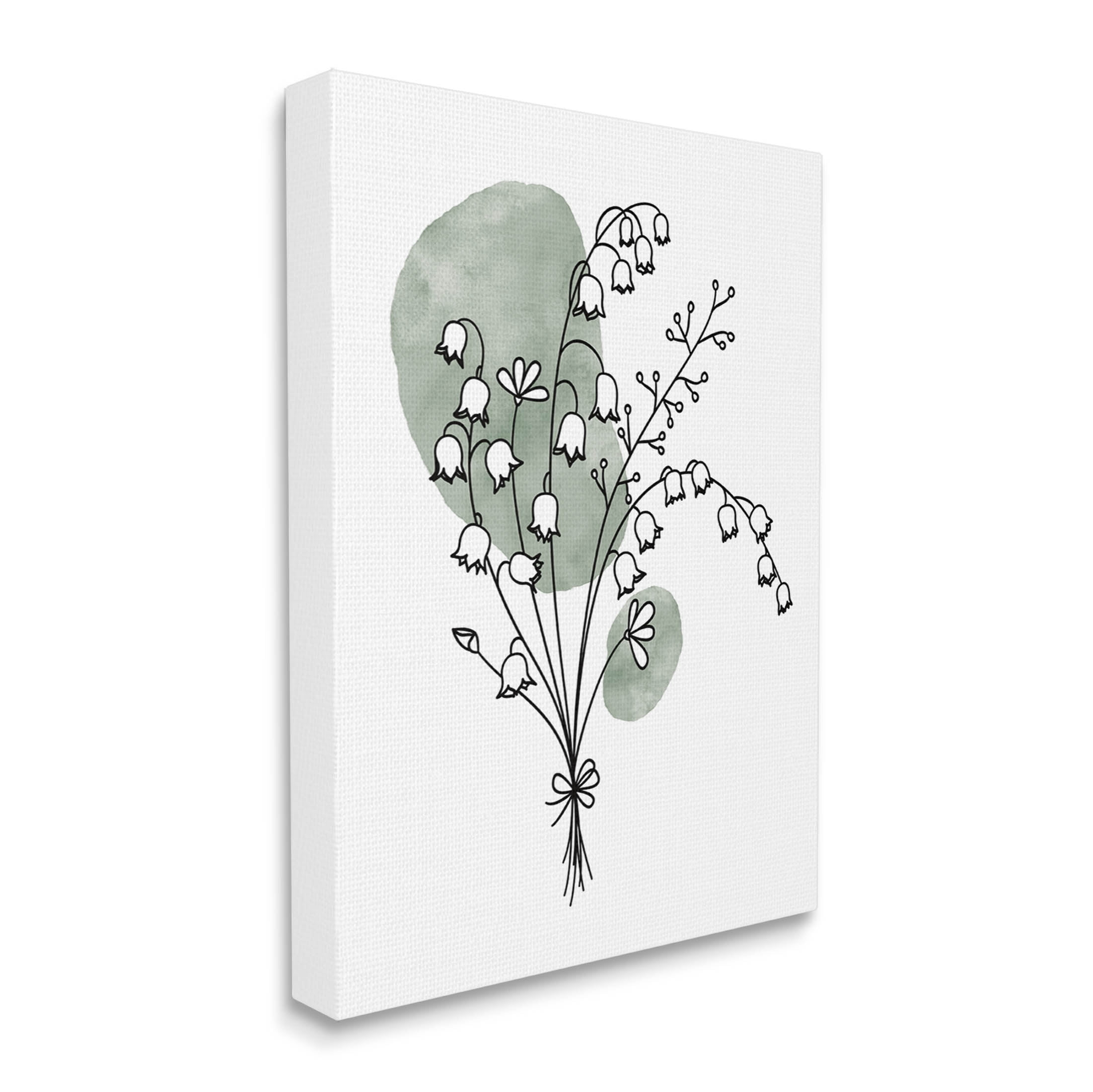 Stupell Industries Lily of the Valley Bundle Graphic Art Gallery Wrapped Canvas Print Wall Art, Design by JJ Design House LLC