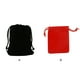 thumbnail image 5 of Matsuzay Bolsa de 50 Uds., bolsas pequeñas lavables para joyería, embalaje Simple, bolsas de almacenamiento de entrada restringida ligeras, Almacenamiento y organización del hogar Rojo, 5 of 6
