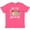 Vintage Hot Pink, variant on Inktastic My Tia Loves Me with Sloth and Hearts Youth T-Shirt