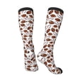 thumbnail image 5 of Lsque Football Printed Crew Socks Men's Women's LightWeight Thin Casual Calf Socks ,Knee High Socks,Cotton Socks, 5 of 9