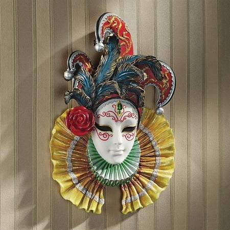 Design Toscano Colombina Jester Venetian Wall Mask