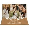 thumbnail image 4 of Custom Photo Blanket Personalized Picture Blanket Customize Photoblankets, Design Photo Collage Throw Blanket for Valentine Birthday Anniversary Wedding Gifts Blankets, 4 of 5