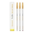 thumbnail image 3 of BRAWNA 3 Pcs Pro Contour Peel-Off Pencils - White, Black & Red - Wax Mapping Pencils for PMU, Microblading & Brow Artists, 3 of 4