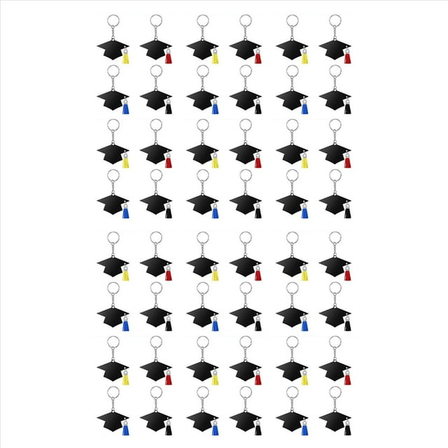 48 Piezas Gorra de Graduación Colgantes Borlas Fiesta Favor Clase de 2023 Regalos de Graduación