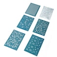 thumbnail image 4 of Screen 6pcs Polymer Clay Silk Screen Stencils Clay Printing Templates Durable DIY Clay Silkscreen Print Kit, 4 of 8