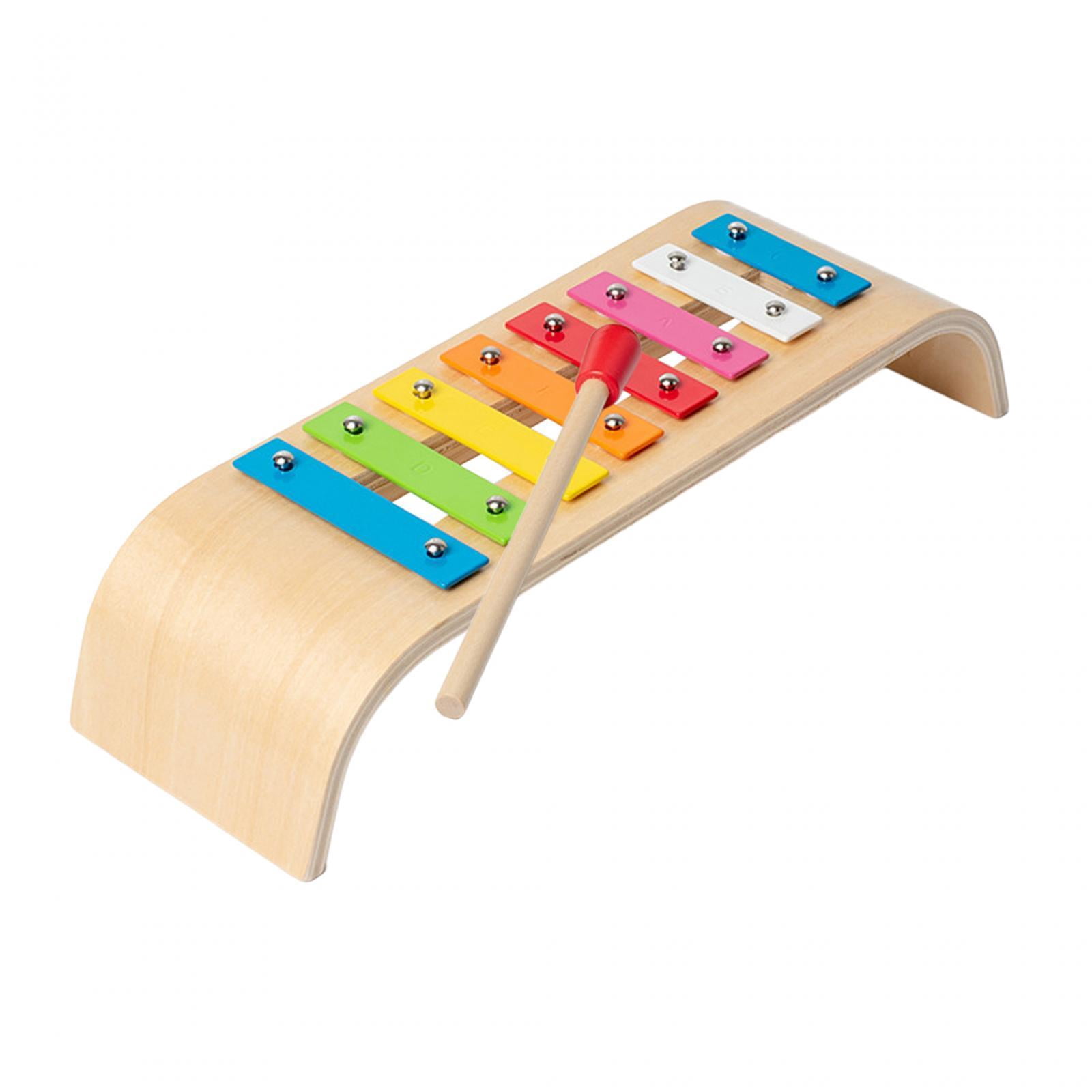 LeeQinersw 8 Scales Xylophone with Mallets Kids Music Learning Toys for Kids and Adult Band