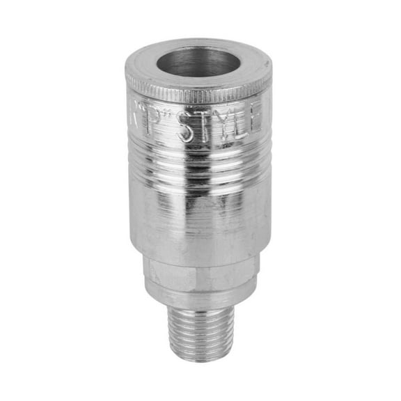Milton 1/4" MNPT P Style Coupler