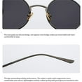 thumbnail image 6 of Men Round Sunglasses Women Metal Frame UV400 Sun Glasses Men's Female Eyewear， Sunglasses 14042, 6 of 8