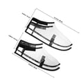thumbnail image 2 of SWETRACE 2 Pares De Fundas Transparentes Para Zapatos Protectoras Impermeables Para Barbería Y Salón, 2 of 8