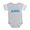 Heather Gray, variant on CafePress - Team Pi New_Bu - Cute Infant Baby Football Bodysuit