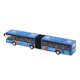 thumbnail image 2 of 2X Niños Modelo Vehículo Bus Coche Juguetes Pequeño Pull Back Toys Azul, 2 of 5