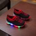 thumbnail image 5 of POIUYTR Toddler Boys Girls Light Up Shoes LED Flashing Lightweight Mesh Breathable Adorable Running Sneakers for Little Kid, 5 of 5