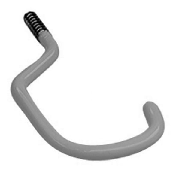 Crawford SS18-25 Vinyl Coated Steel Screw In Bicycle Storage Hanging Hooks - Quantity of 25