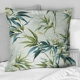 thumbnail image 2 of Designart "Zen Essence Of Tropical Bamboo IV" Tropical Printed Throw Pillow, 2 of 5