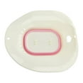 thumbnail image 4 of Baño de asiento para inodoro Yuyangstore Plegables de plástico Sitz Perineal Hemorrhoidal Rosado, 4 of 8