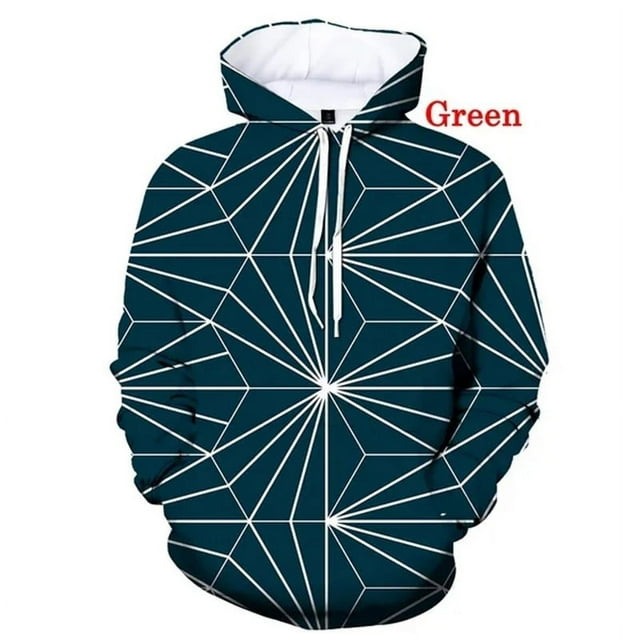 Hommes Motif Géométrique 3d Chandails à Capuchon Hommes Femmes Mode 3d Chandails à Capuchon Manches Longues Harajuku Hip Hop Chandails à Capuchon Tops Graphiques