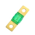 thumbnail image 5 of Unique Bargains 2pcs 30AMP 32V Bolt on AMI Fuse for Automotive Marine Audio Video System Green Gold Tone, 5 of 6