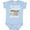 AE-Light Blue, variant on My Great Grandma Loves Me with Sloth and Hearts Boys or Girls Baby Bodysuit