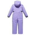 thumbnail image 3 of XIMIN Boys Girls Winter Snowsuit One Piece Insulated Lined Jumpsuit for Kids Overalls Jumpsuit Windproof Waterproof Snowboarding Ski Suit Outdoor Outfits, 3 of 3