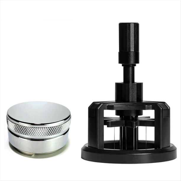 Juego de Herramientas WDT para Café Expreso, Agitador, Distribuidor, Profundidad Ajustable de 58 mm, Aguja Giratoria para Café en Polvo.