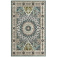 thumbnail image 2 of Rugs.com Rabia Collection Rug – 5' x 8' Blue Low Rug Perfect For Bedrooms, Dining Rooms, Living Rooms, 2 of 9
