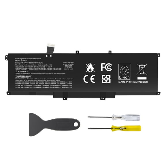 ZG06XL Laptop Battery Compatible with HP EliteBook 1050 G1 ZBook Studio X360 G5 Series Notebook HSTNN-IB8H HSN-Q11C L07351-1C1 L07045-855 L07046-855 ZG06095XL ZGO6XL 11.55V 8310mAh