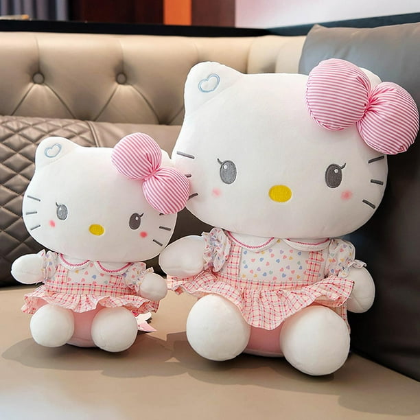 Generic Peluche Hello Kitty pour fille, 46cm, jouet mignon