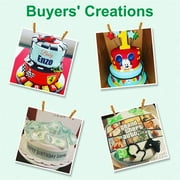 Ediblethingz PIXMA Cake Image Printer, Edible Ink Cartridges, Wafer & Sugar Sheets Bundle