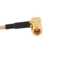 thumbnail image 2 of Cable pigtail coaxial RG316 de 20 cm para hembra SMB-KW a macho MCX-JW, 2 of 3