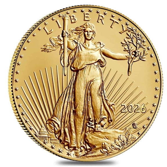 2026 1/2 oz Gold American Eagle $25 Coin BU