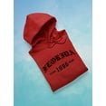 thumbnail image 3 of Florida Gothic Font Hoodie Men -Image by Shutterstock, Male Large, 3 of 4