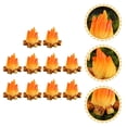 thumbnail image 3 of MasteelfCA 10 Pcs Modèle de Feu de Camp Miniature Feu Faux Résine Modèle de Feu de Camp Décoration Miniature, 3 of 8