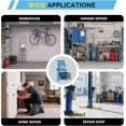 thumbnail image 2 of Ktaxon 2 in 1 Rolling Tool Chest Storage Cabinet, Mechanic Tool Organizer Box, w/5 Drawers, Blue, 2 of 7