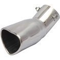 thumbnail image 1 of HAHDAXIA Stainless Steel Exhaust Tailpipe Muffler Tip Universal 2.5 inch Inlet, 1 of 6