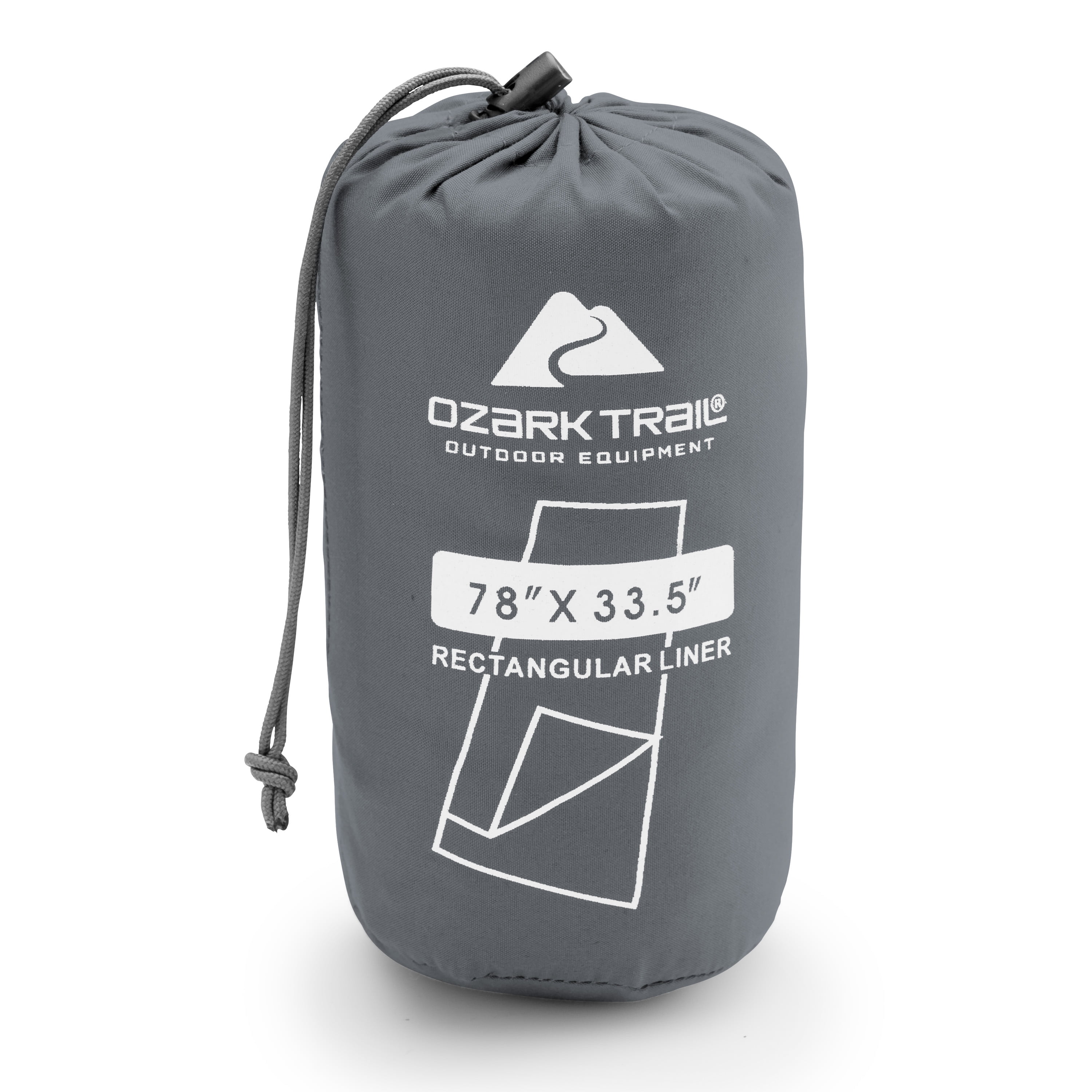 Ozark Trail Sleeping Bag Liner 78" X Blue With Bag atelieryuwa.ciao.jp