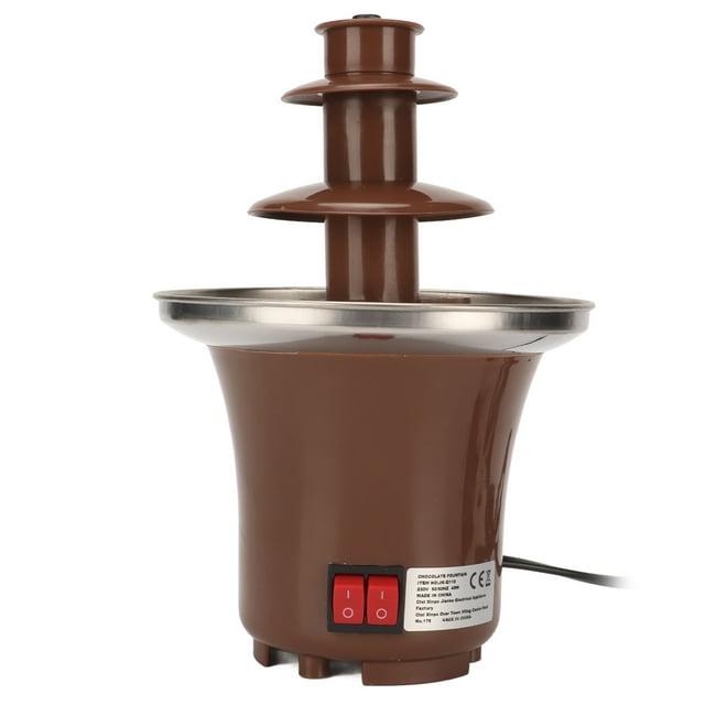 Chocolate Fountain, Mini Chocolate Fountain Easy To Clean EU Plug 220V For Home