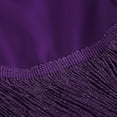 thumbnail image 6 of Bigersell Vintage Dress Women's Sleeveless Softs Tassels Retro Dress Plus Size Dresses for Wedding Guest Regular Wrap Dresses, Style 25877, Purple L, 6 of 6