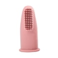 thumbnail image 2 of Finger Toothbrush, Toothbrush Soft Silicone ,Infant Finger Toothbrush Cleaning Brush Children,Oral Cleaning Massager ,Children Clear Massage Pink CUTICAT Cepillo de dientes de dedo, 2 of 8