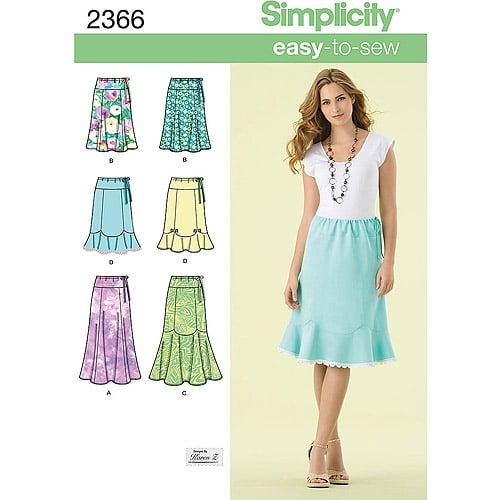 Simplicity Pattern Misses' Skirts/Pants, (8, 10, 12, 14, 16) - Walmart.com