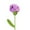 Purple, variant on Crochet Carnation Artificial Flowers Knitted Wool Handmade for Mother Day Wedding Bouquet Birthday Anniversary Gift, One Artificial Carnation
