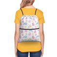thumbnail image 4 of Xecao Easter Colorful Rabbit for Drawstring Bags,Pull String Backpack Bags,String Bag Sackpack, 4 of 6