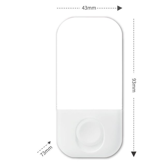 cálido con sensor inteligente de atardecer a amanecer para niños, guardería, ideal para dormitorio, baño, pasillo, escaleras, cocina, paquete de 6 LingWen 9024715117779